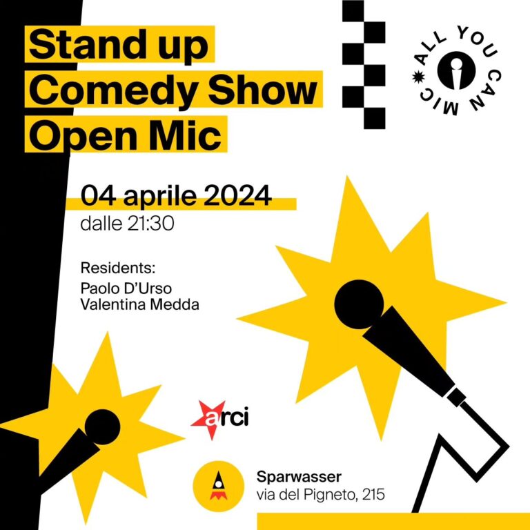 Stand Up Comedy Show Open Mic