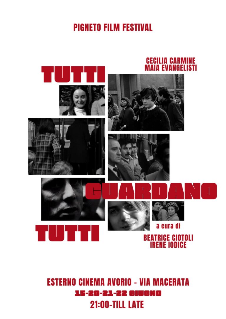 “Tutti guardano tutti” di Cecilia Carmine e Maia Evangelisti