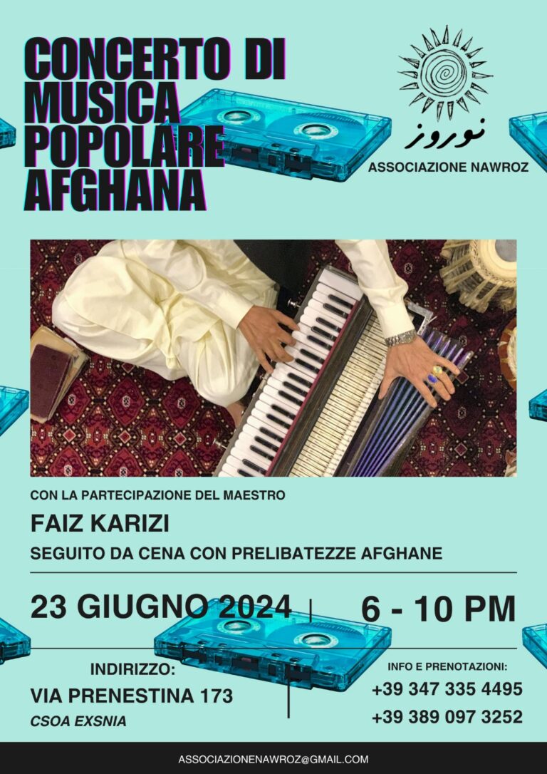 Concerto di Musica Popolare Afgana