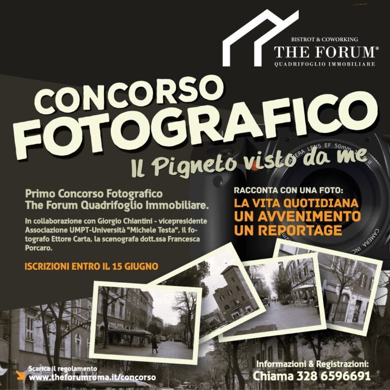 Concorso Fotografico: “Il Pigneto visto da me”