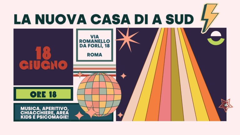 Festa inaugurazione per la nuova casa di A Sud!