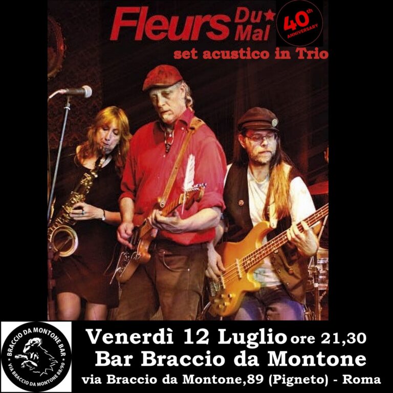 FLEURS DU MAL Trio in concerto