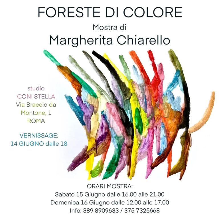 FORESTE DI COLORE | Mostra di Margherita Chiarello