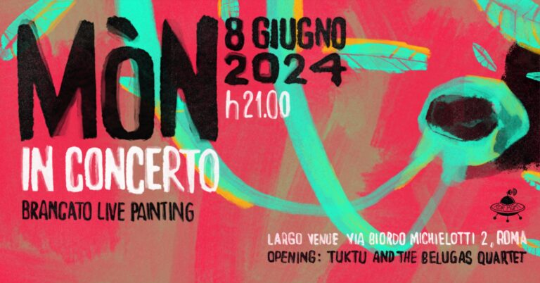 Mòn in concerto + Brancato live painting