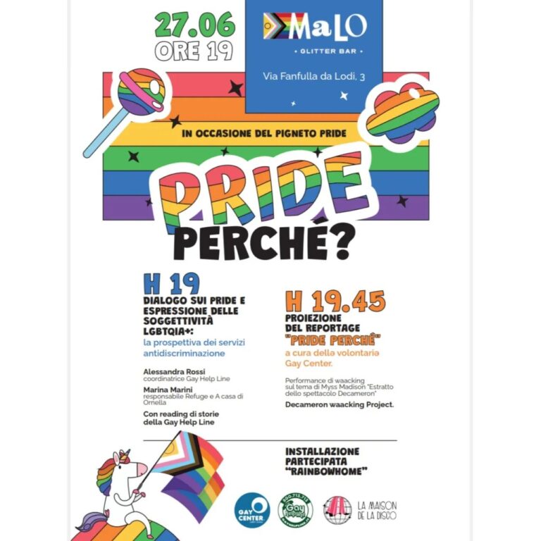 PRIDE perché?