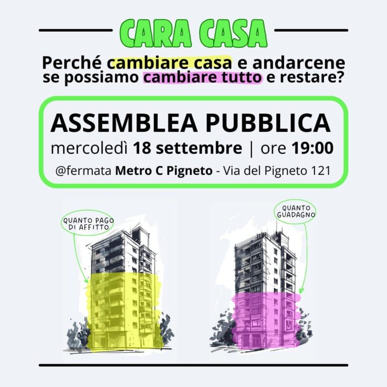 CARA CASA | ASSEMBLEA PUBBLICA