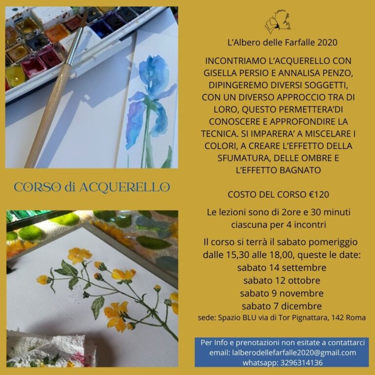 Corso di acquerello