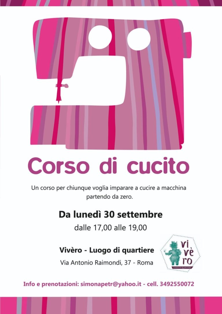 Corso di cucito