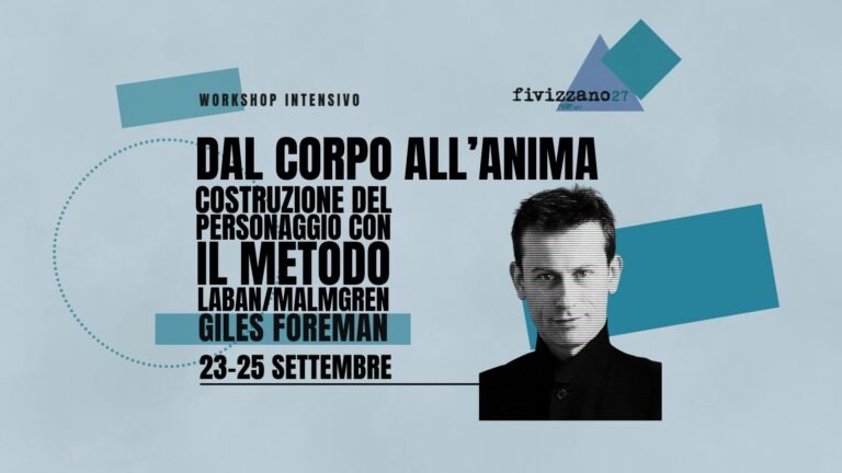 COSTRUZIONE DEL PERSONAGGIO con GILES FOREMAN