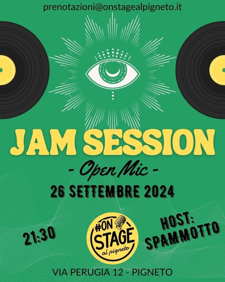 JAM SESSION – Open Mic