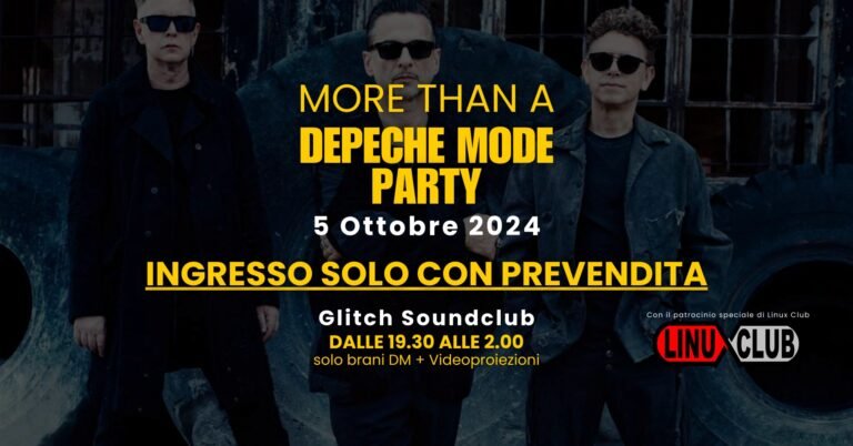 More Than a Depeche Mode Party