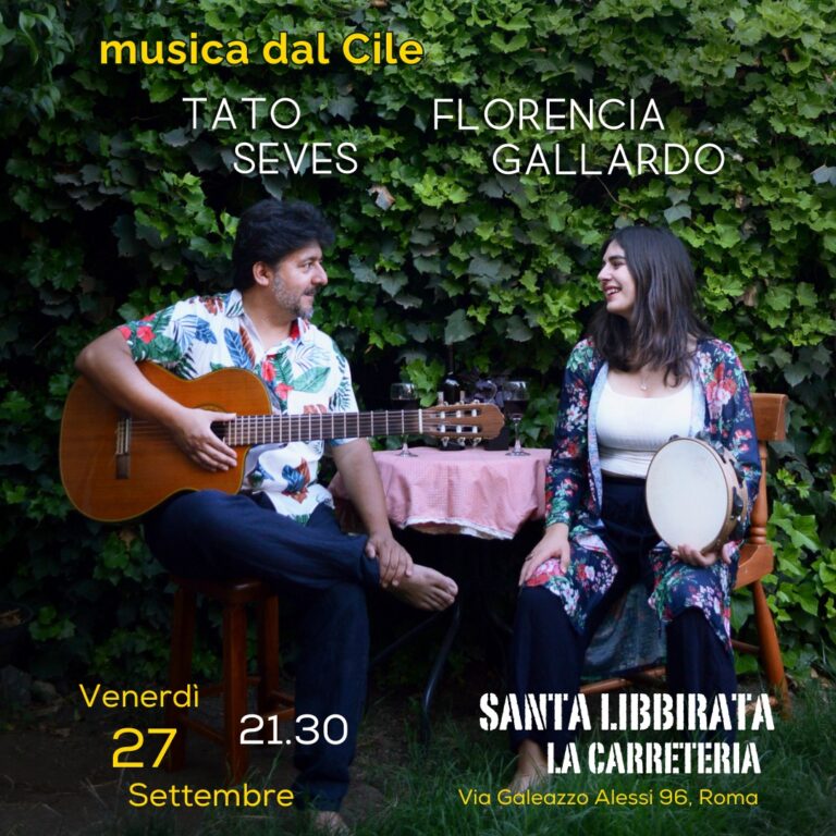 MUSICA DAL CILE – TATO SEVES E FLORENCIA GALLARDO