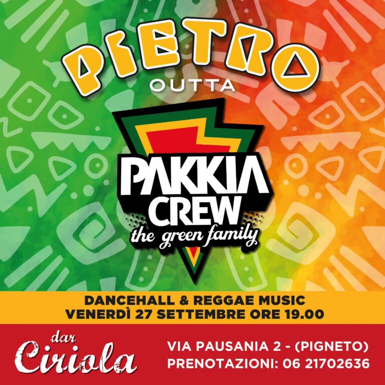 Pietro outta PAKKIA CREW