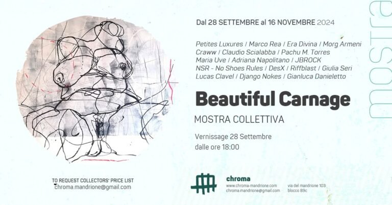 Vernissage Beautiful Carnage group show