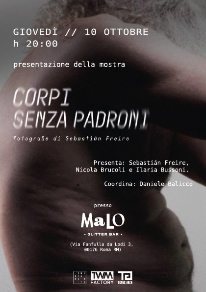 Corpi Senza Padroni – Incontro con Sebastian Freire