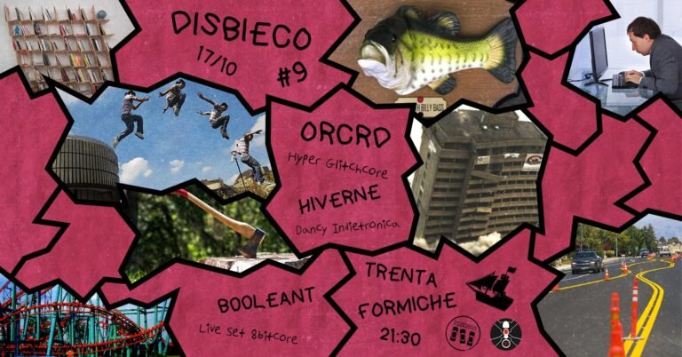 Disbieco#9: ORCRD + Hiverne (live) – B00leant (live set)