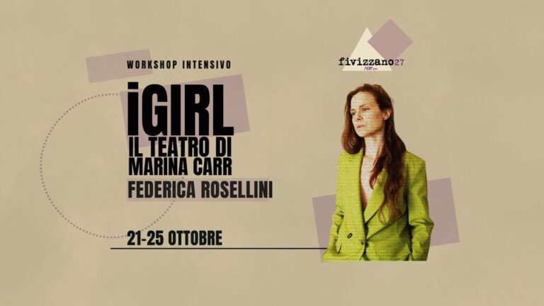 iGIRL – Il teatro di Marina Carr con Federica Rosellini