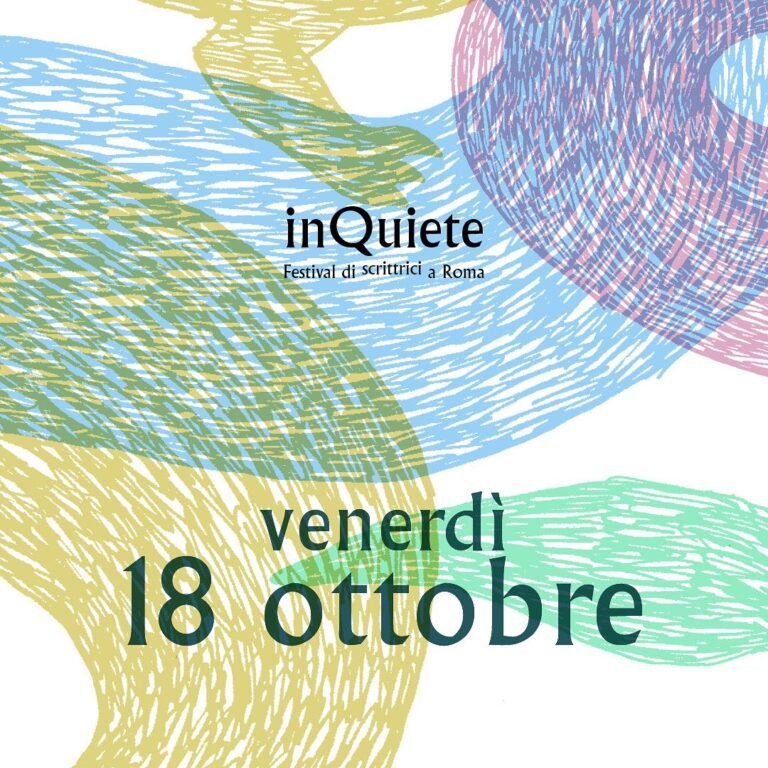 InQuiete | Programma 18 Ottobre