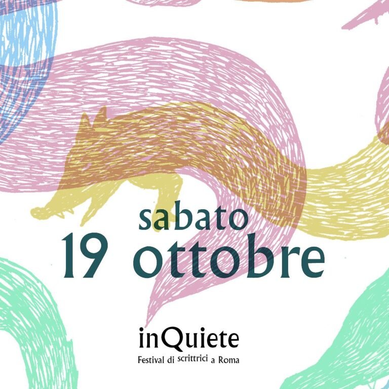 InQuiete | Programma 19 Ottobre