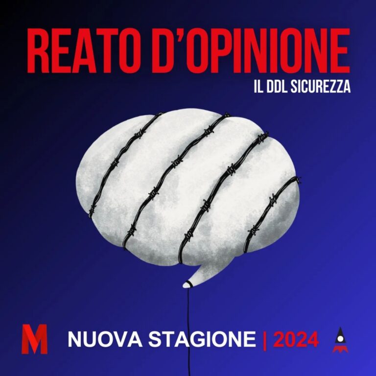 REATO D’OPINIONE | IL DDL SICUREZZA