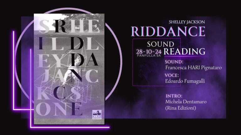 RIDDANCE_Sound Reading