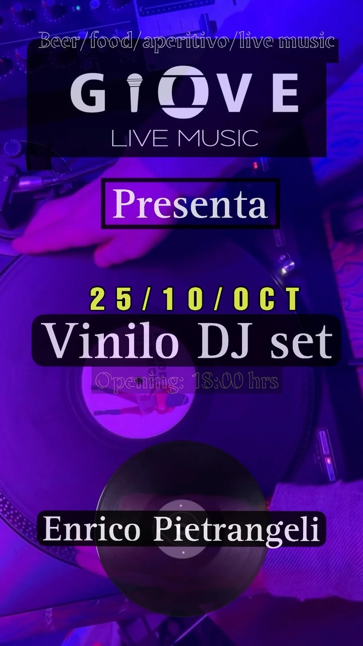 Vinyl dj set