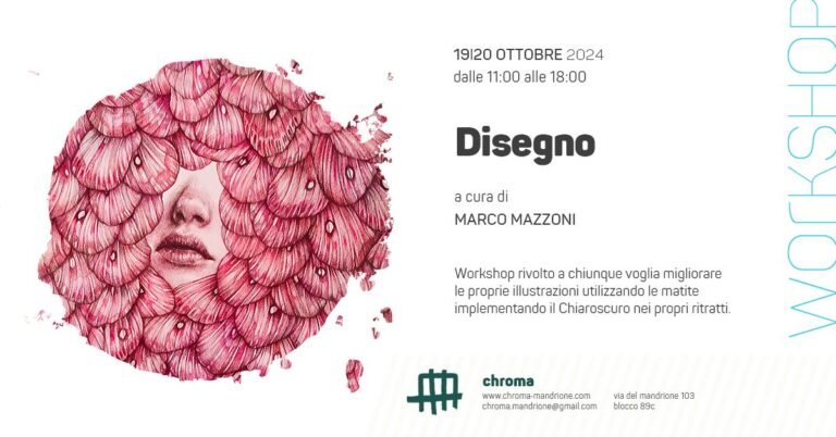 Workshop di disegno a cura di Marco Mazzoni