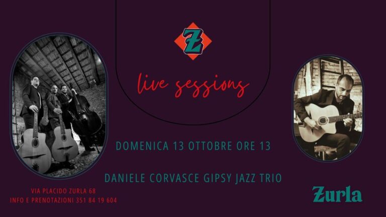 ZURLA invites DANIELE CORVASCE GIPSY JAZZ TRIO