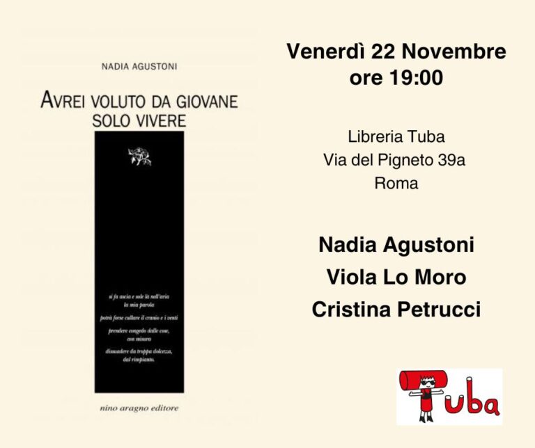 Avrei Voluto Da Giovane Solo Vivere
