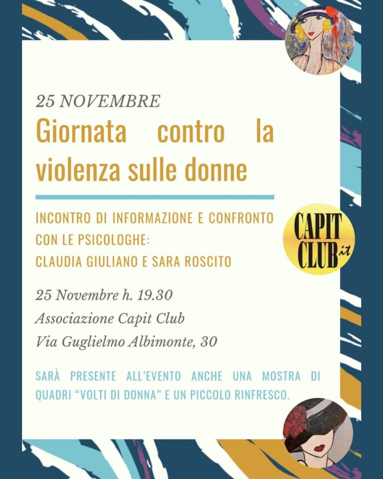 Giornata contro la violenza sulle donne