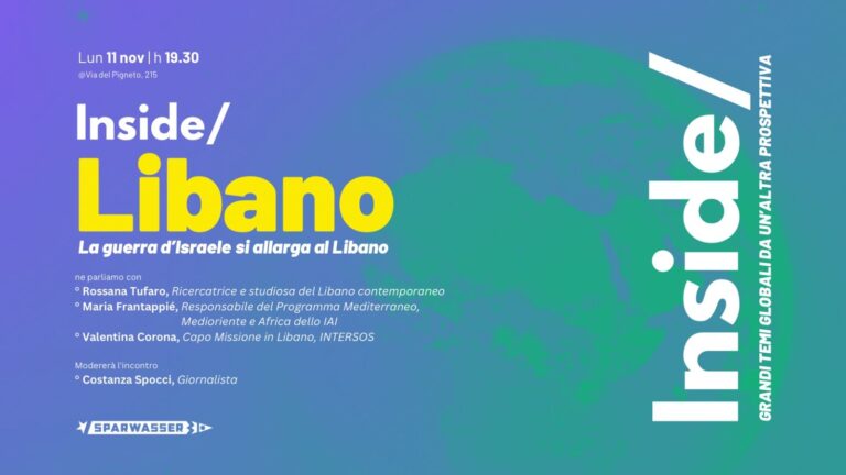 Inside/ Libano – Grandi temi globali da un’altra prospettiva