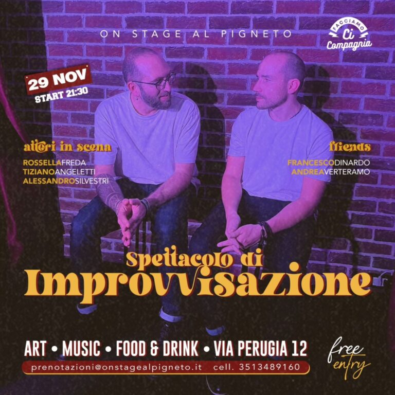 LUGARES – SPETTACOLO DI IMPROVVISAZIONE TEATRALE