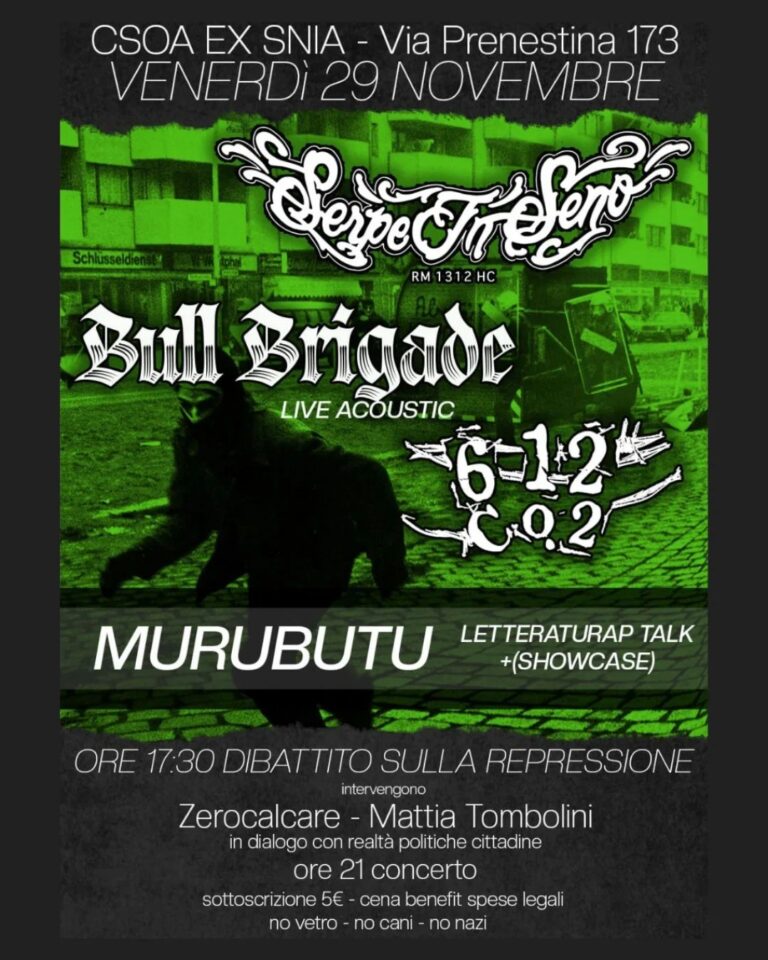 Murubutu, 612 co2, Serpe In Seno, Bull Brigade