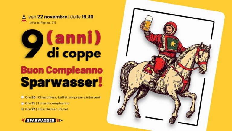  NOVE (anni) DI COPPE | Buon Compleanno Sparwasser!