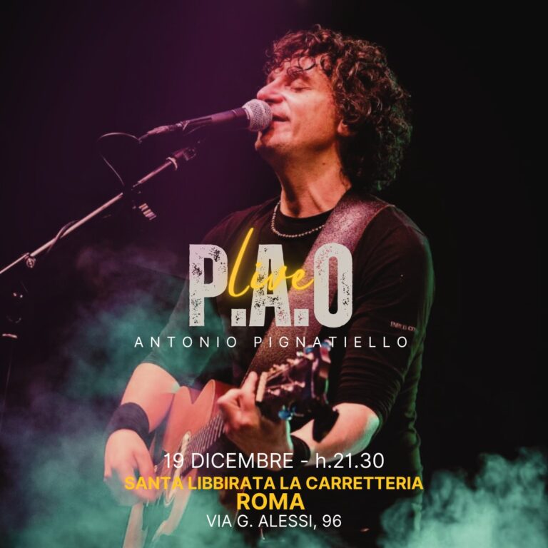 P.A.O ANTONIO PIGNATIELLO – LIVE