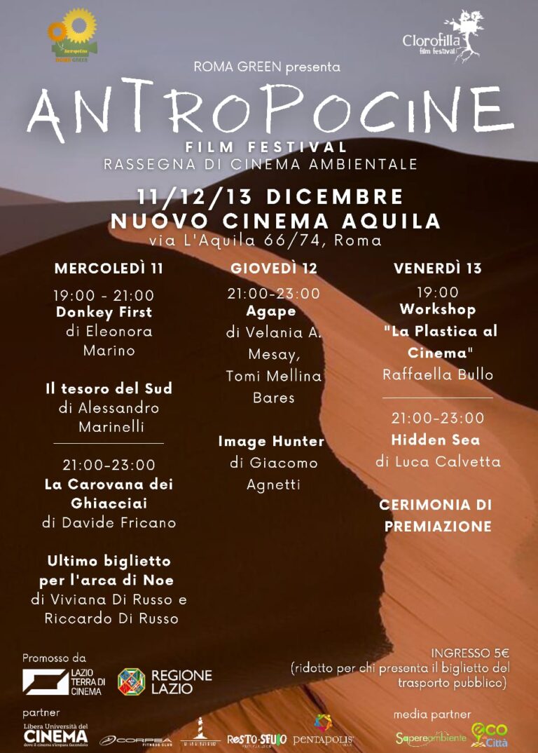 PRIMA EDIZIONE DELL’ ANTROPOCINE FILM FEST