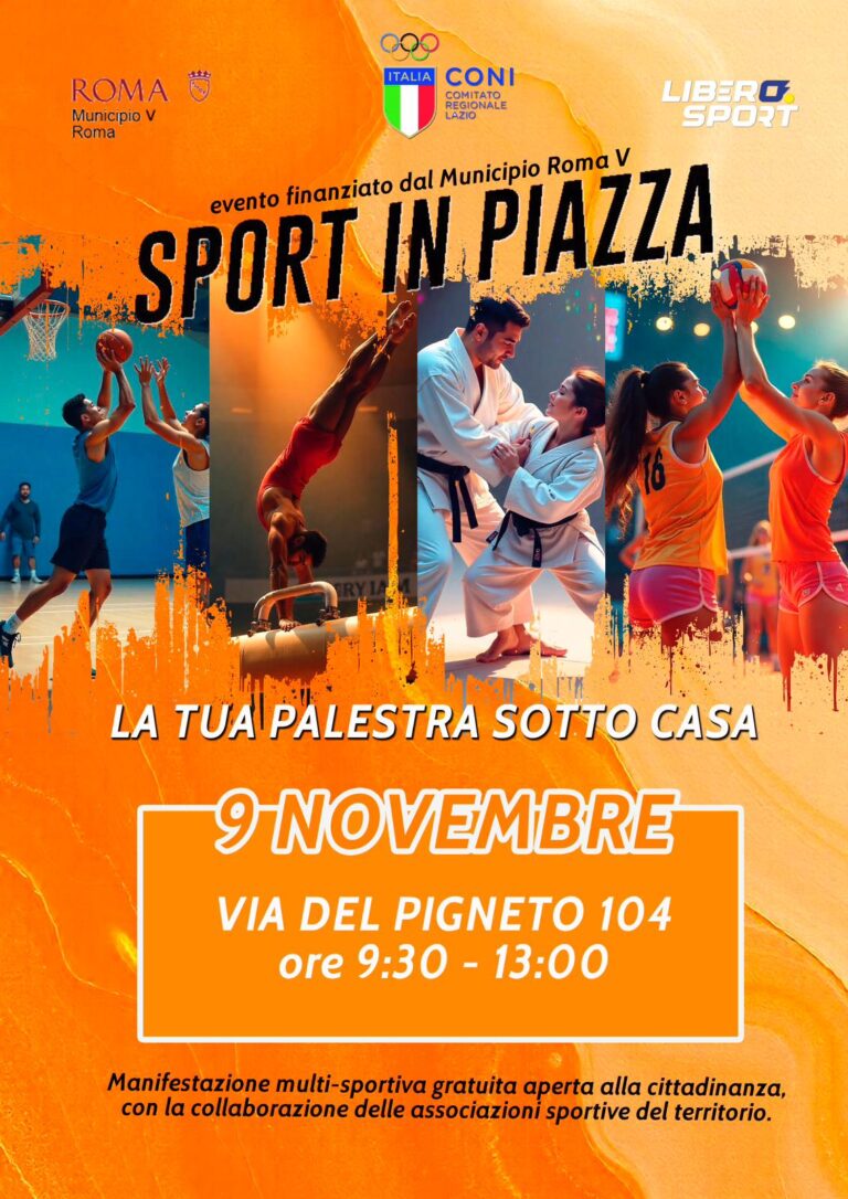 SPORT IN PIAZZA