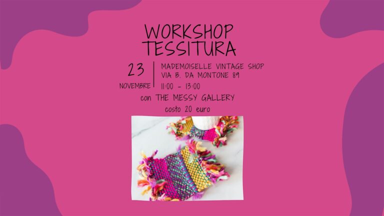 WORKSHOP TESSITURA