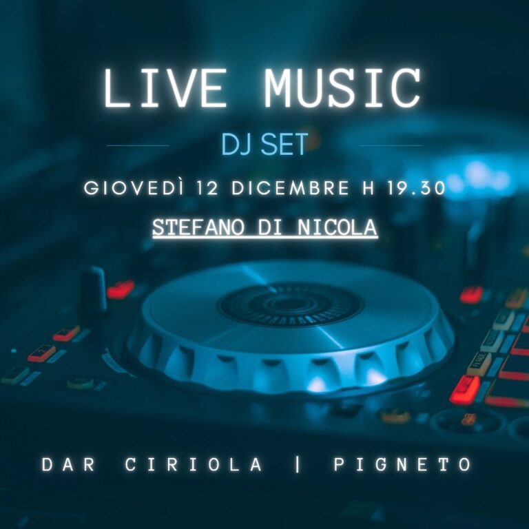 DJ SET – Stefano Di Nicola