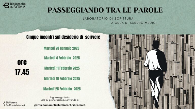 Passeggiando tra le parole | Laboratorio di scrittura