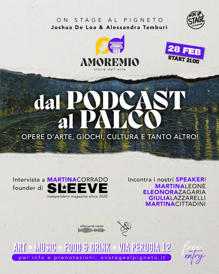 dal PODCAST al PALCO