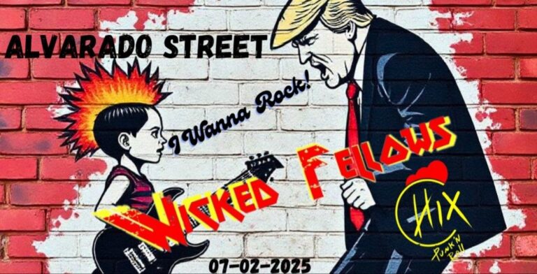 “I wanna Rock!” WICKED FELLOWS & CHIX in concerto
