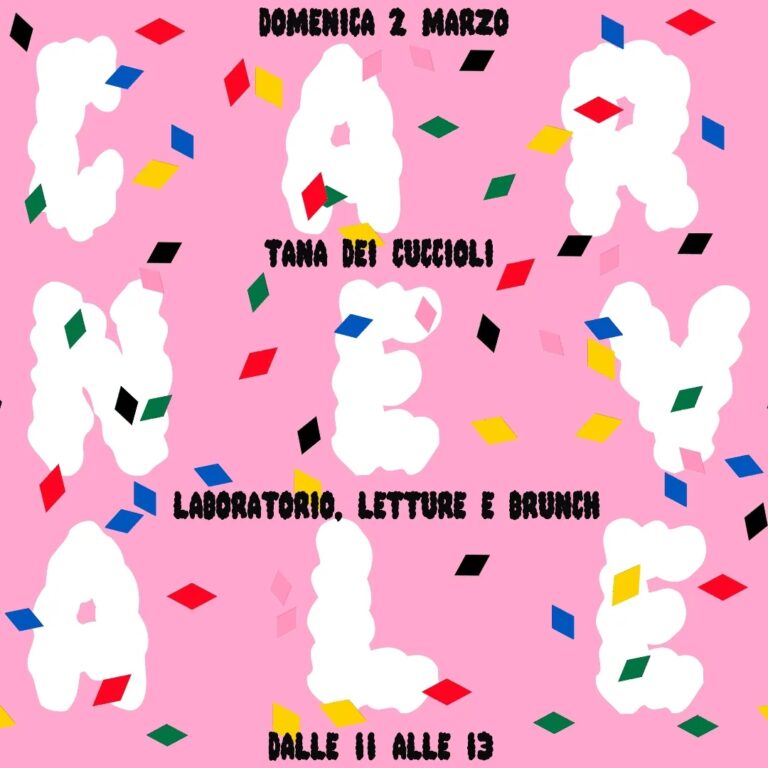 Laboratorio, letture e brunch