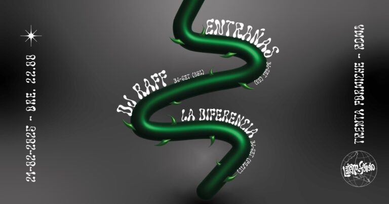 LATAM FUTURO: dj RAFF (cile) + Entrañas (ecuador)