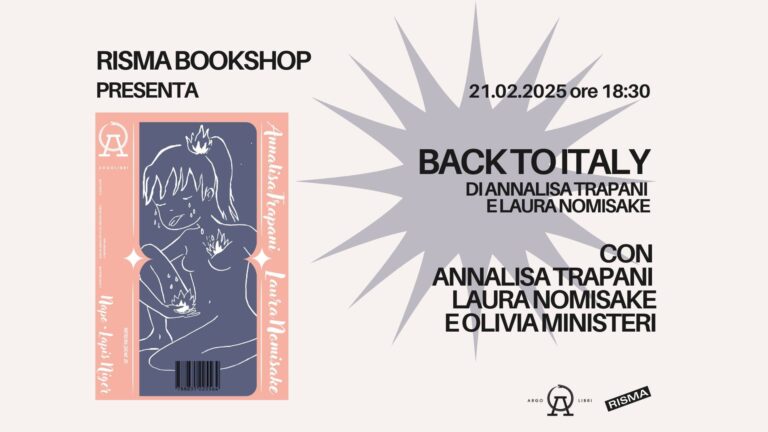 Presentazione di “Back to Italy” di Annalisa Trapani e Laura Nomisake