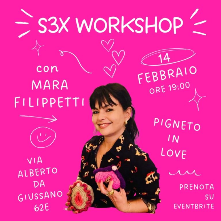 S3X WORKSHOP con Mara Filippetti