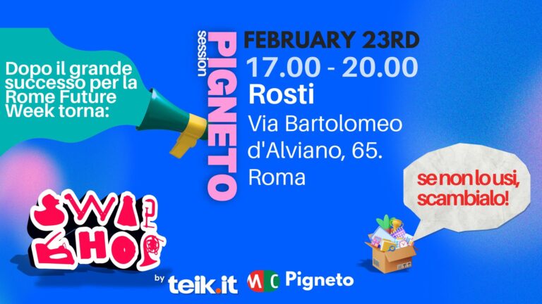 SWAP PARTY – Dona e Prendi!