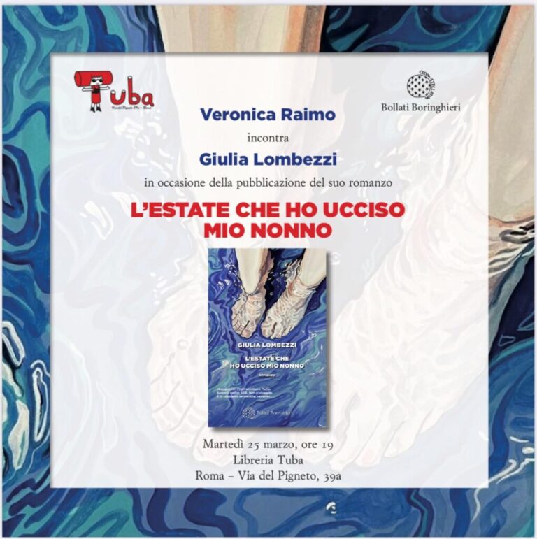 Presentazione di L’estate che ho ucciso mio nonno di e con Giulia Lombezzi