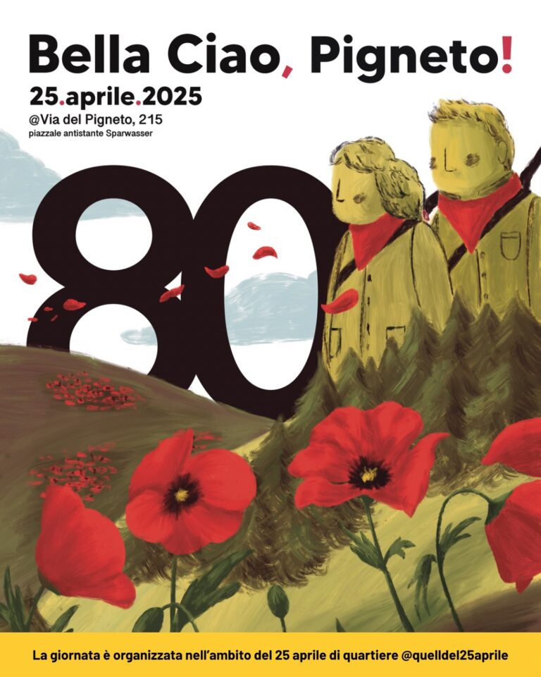 25 aprile al Pigneto | 80 anni di Resistenza