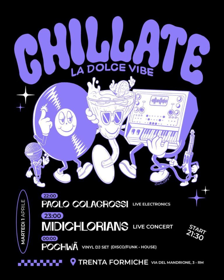 Chillate: Paolo Colagrossi (release) + MIDIChlorians